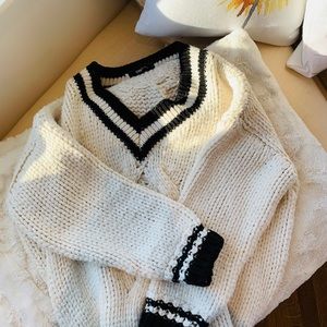 Oversized Zara sweater/sweater dress